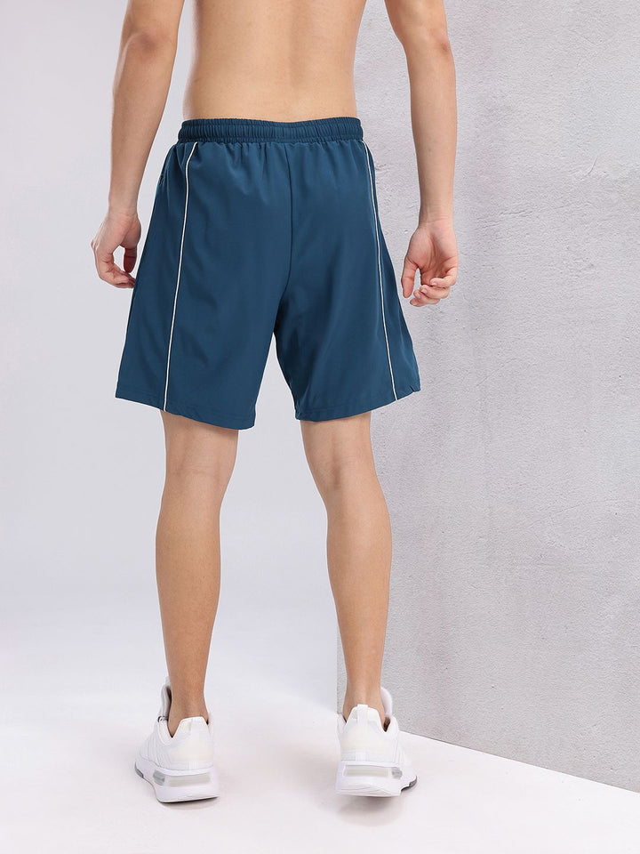 HRX by Hrithik Roshan Men Brand Logo Print Paneled Training Shorts