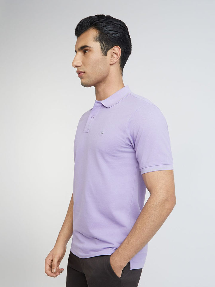 Raymond Pure Cotton Modern Fit Polo Collar T-shirt