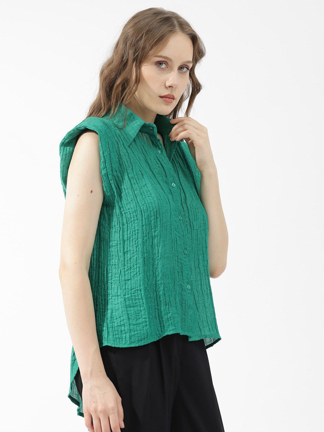RAREISM Extended Sleeves Shirt Style Top