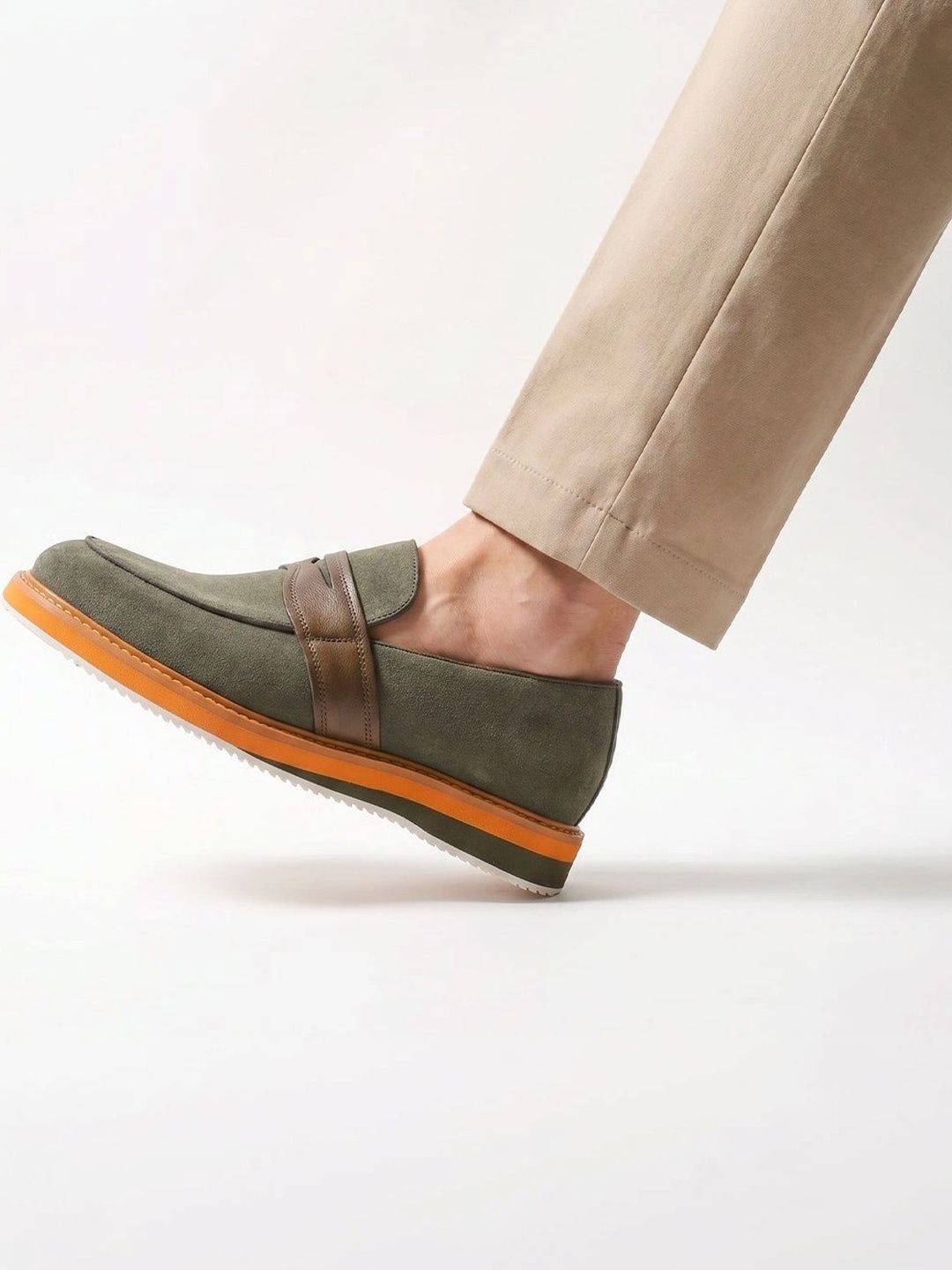 MONKSTORY Men PU Loafers