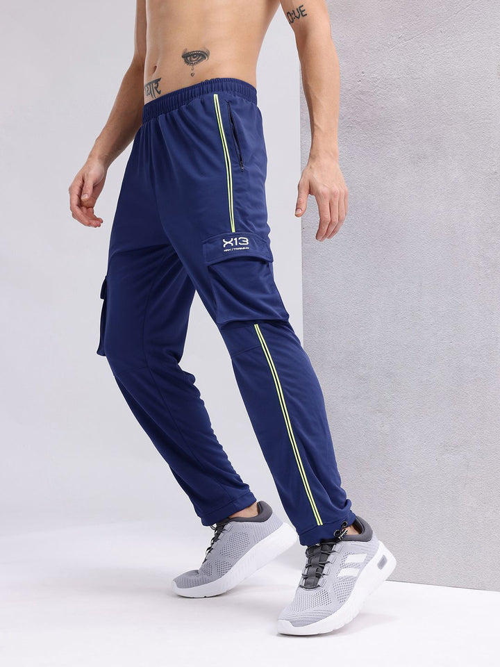HRX by Hrithik Roshan Men Rapid-Dry Cargo Style Training Joggers