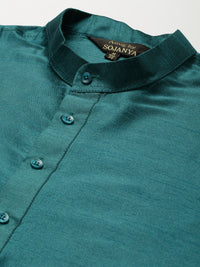 Anug by SOJANYA Men Green Kurta