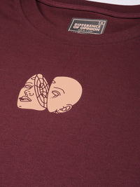 Difference of Opinion Men Graphic Printed Oversized T-shirt