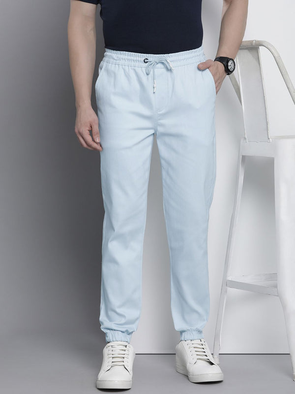 The Indian Garage Co Men Solid Slim Fit Joggers
