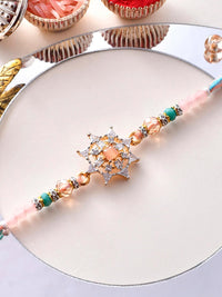 Rakhi Benang Manik Rekaan Tradisional Voylla