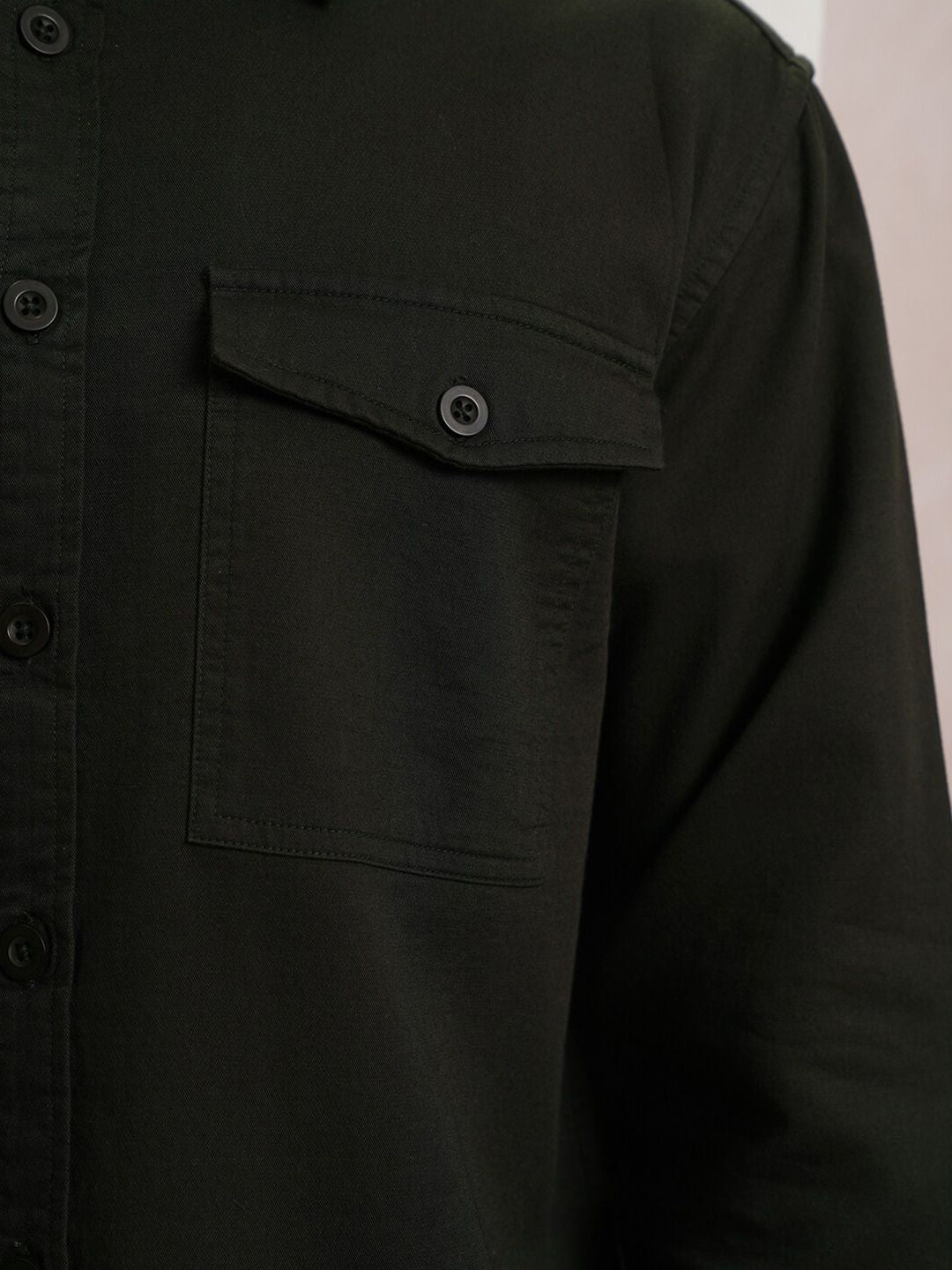 LOCOMOTIVE Premium Dobby Textured Utility Pocket Overshirt