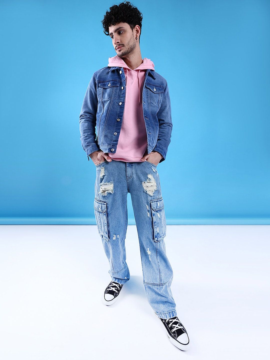 The Indian Garage Co Hooded Long Sleeve Oversized Pullover Sweatshirt