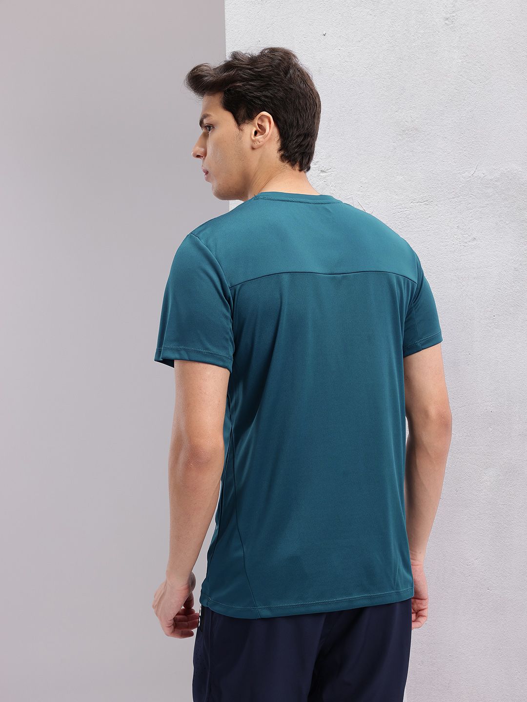 HRX by Hrithik Roshan Men Brand Logo Printed Rapid-Dry Training T-shirt