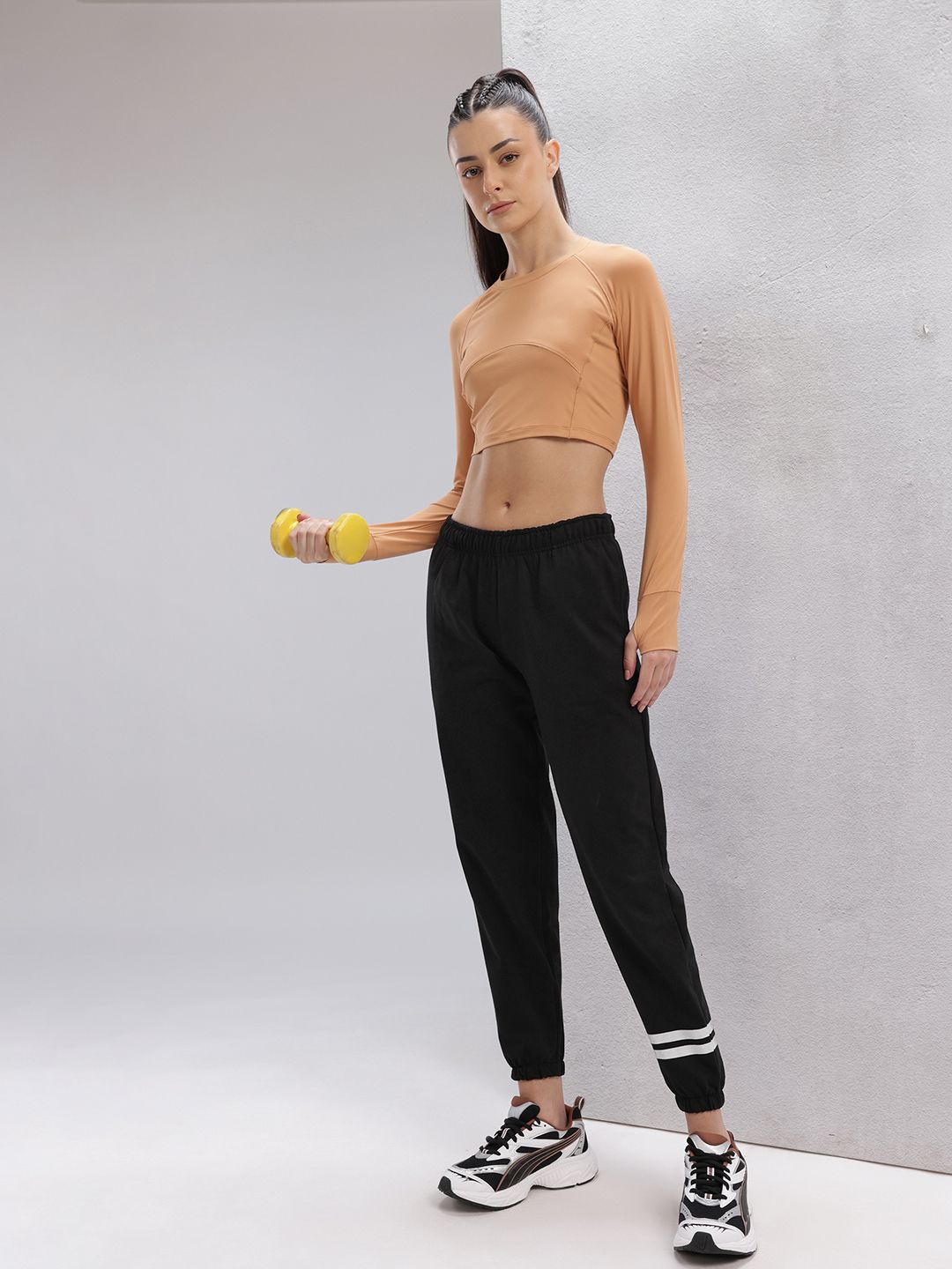 HRX by Hrithik Roshan Women Training Joggers with Reflective Elements