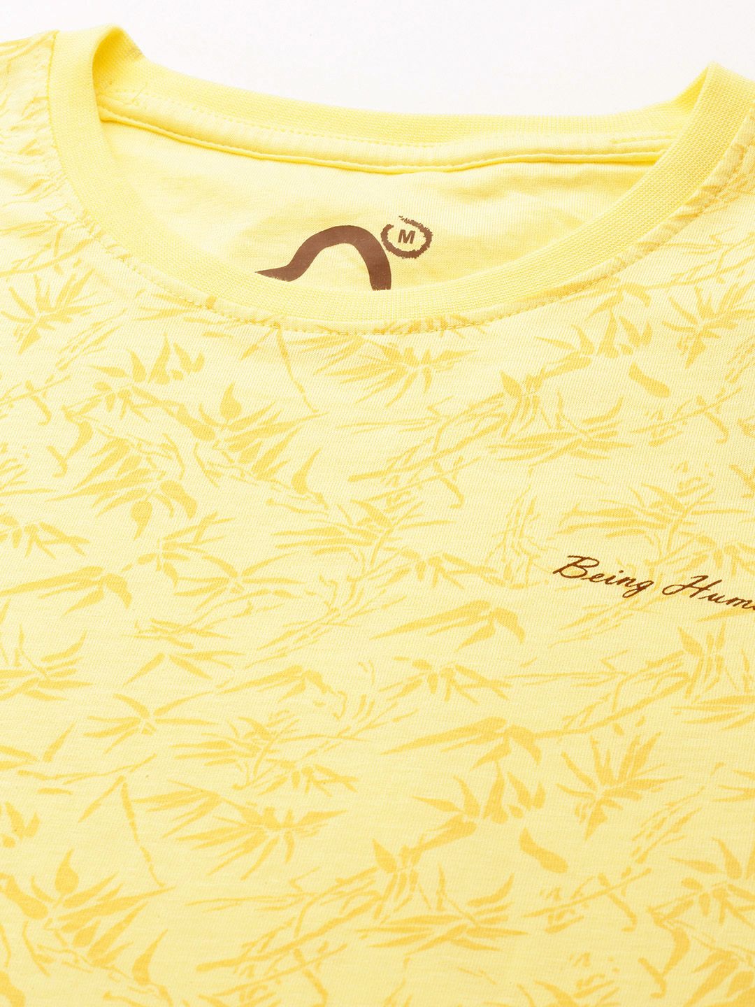 Being Human Tropical Printed Pure Cotton T-shirt