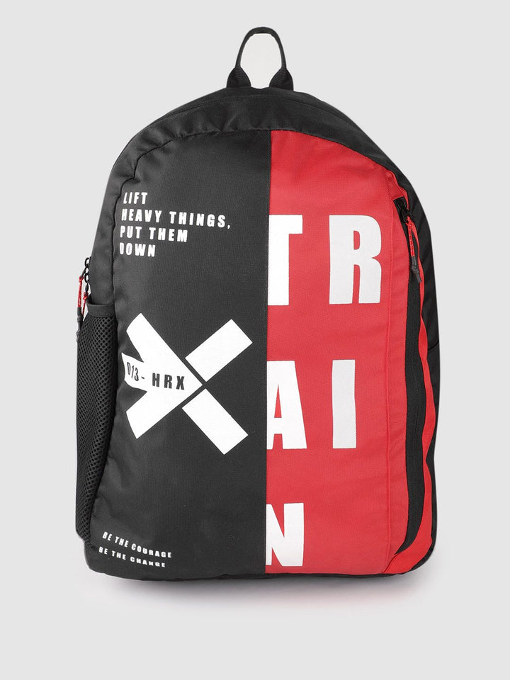HRX by Hrithik Roshan Unisex Brand Logo Backpack