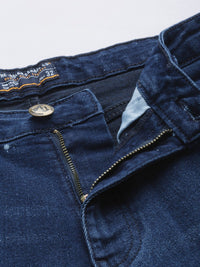 The Indian Garage Co Men Highly Distressed Light Fade Stretchable Jeans