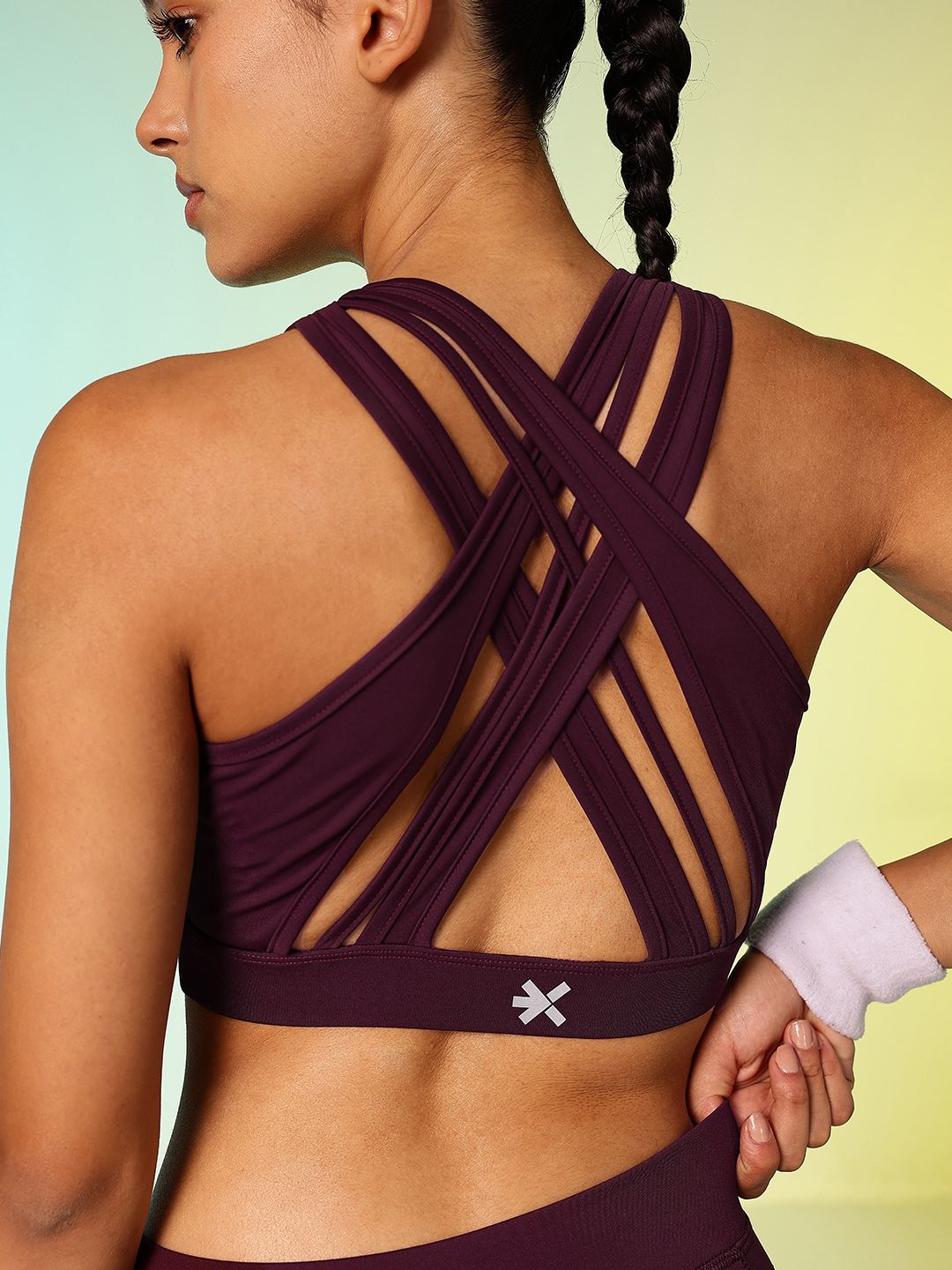 HRX by Hrithik Roshan Lightly Padded Rapid-Dry Running Bra