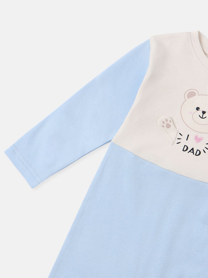 Nauti Nati Boys Printed Sleepsuit