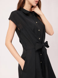 Classic Ribbon Magic Femme Shirt Style Dress