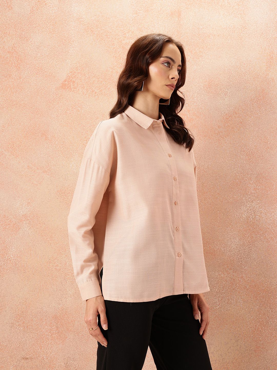 all about you Relaxed Cotton Casual Shirt