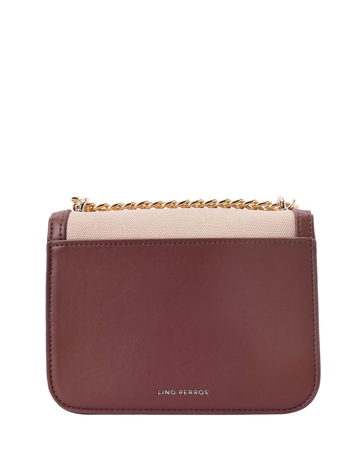 Lino Perros Textured Structured Shoulder Bag