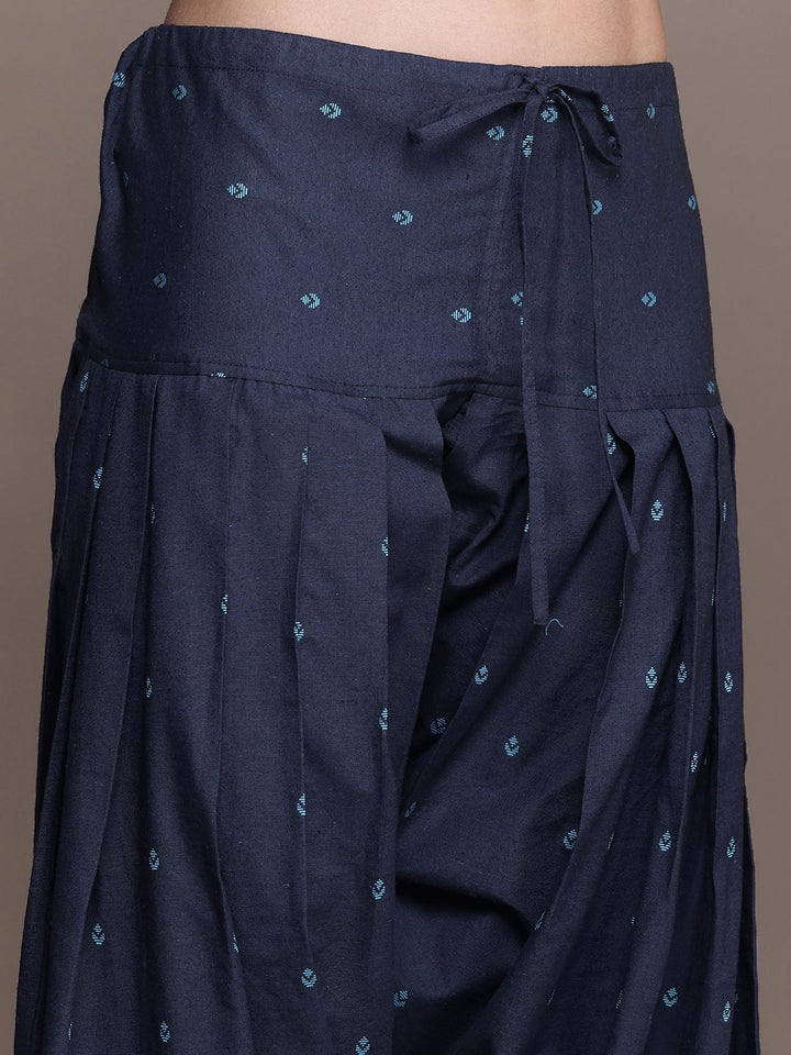 House of Pataudi Women Woven design Regular Jashn Kurta with Patiala