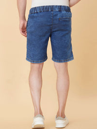 Being Human Men Washed Denim Shorts