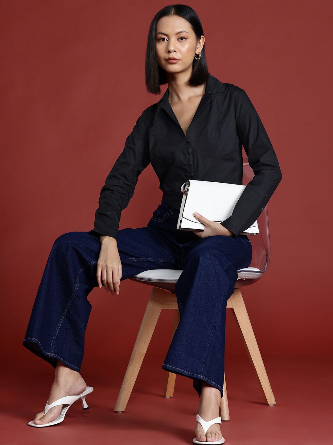 all about you Crop Casual Shirt