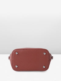 all about you Structured Handheld Bag With Bow Detail