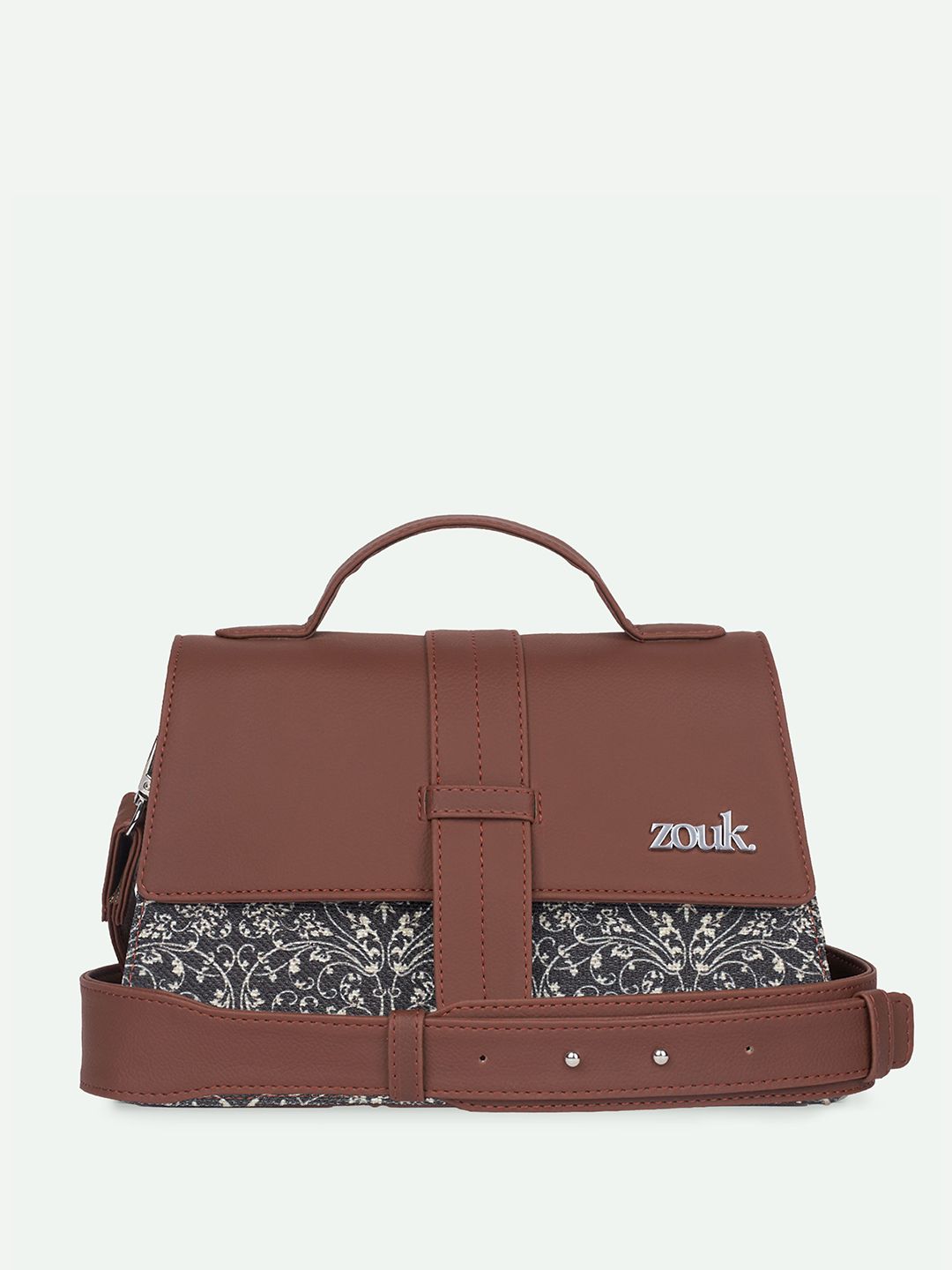 Zouk Kriti Sanon - Satchel berstruktur malam renda Lactice Lace