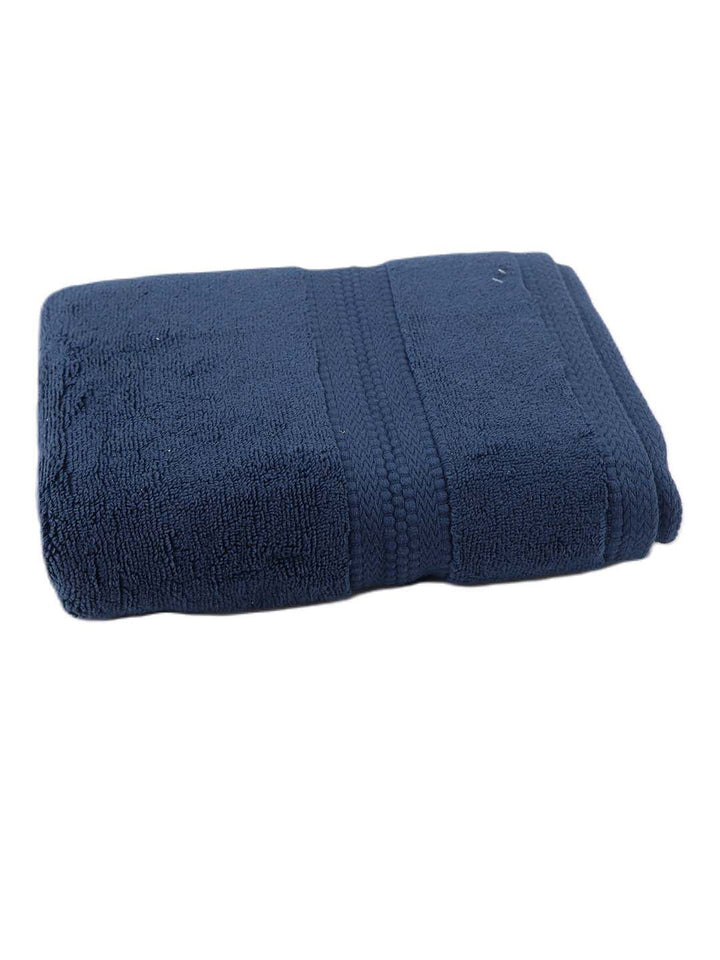 BOMBAY DYEING Super Ultrx Blue Pure Cotton 650 GSM Bath Towel