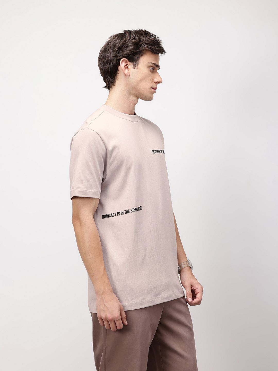 ether Graphic Print Pure Cotton Grower T-shirt