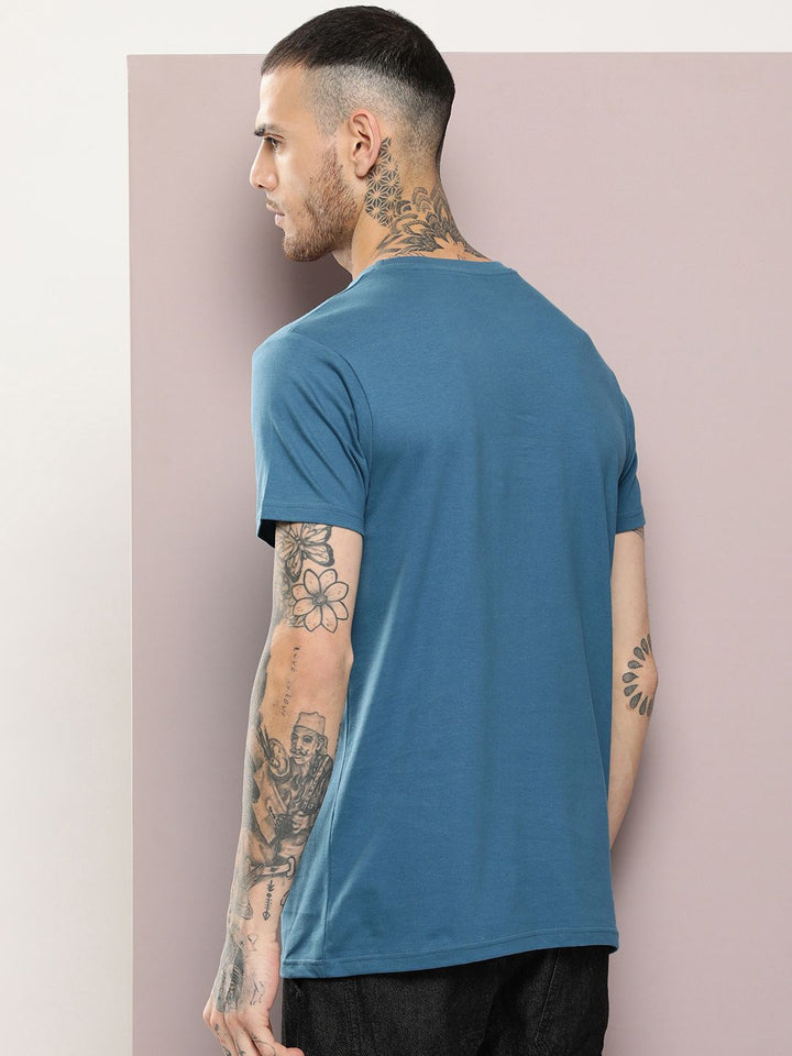 DILLINGER Men Solid Regular Fit T-shirt