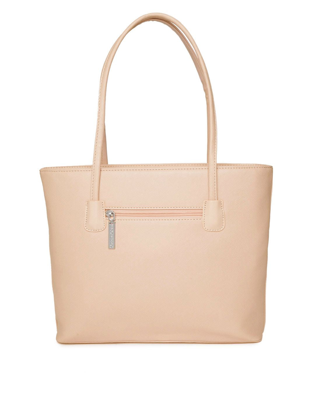 Lino Perros Beige Solid Shoulder Bag