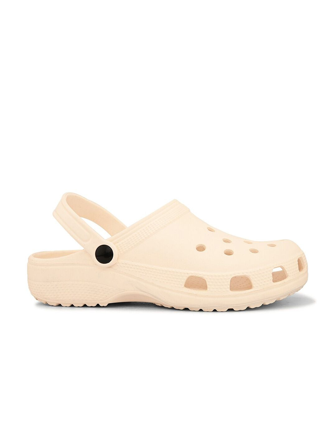 HRX by Hrithik Roshan Men Cream-Coloured Rubber Clogs