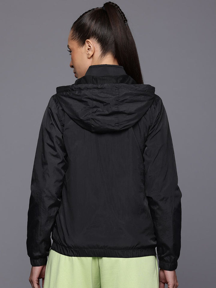 HRX by Hrithik Roshan  Rapid-Dry Hooded Tailored Jacket