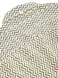 Thomas Scott Men Vertical Stripes Striped Semi-Sheer Casual Crochet Shirt