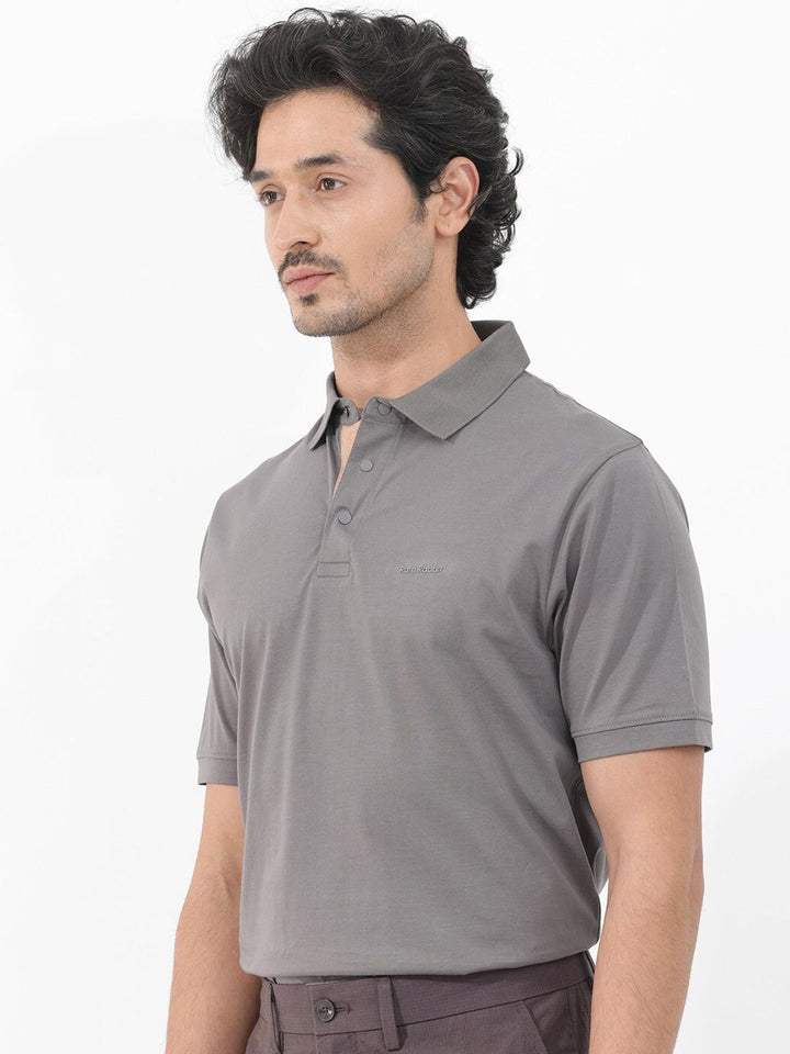 RARE RABBIT Men Keneth Regular Fit Polo Collars T-Shirt