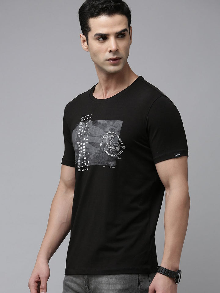 SPYKAR Printed T-shirt