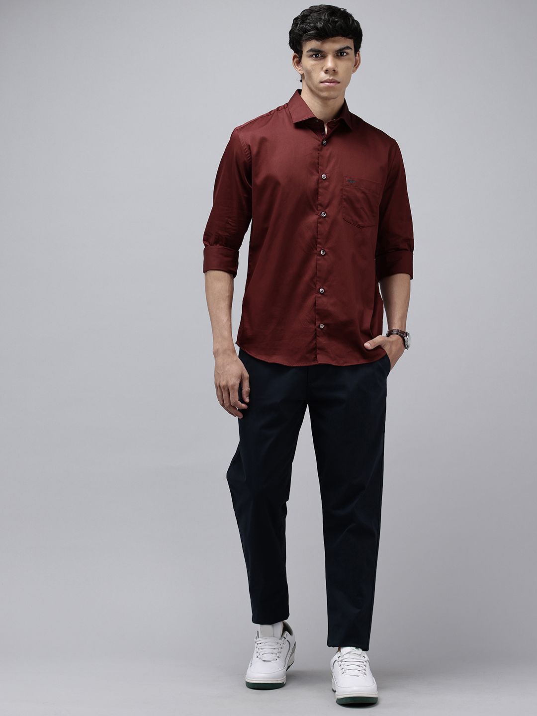 Park Avenue Slim Fit Pure Cotton Casual Shirt