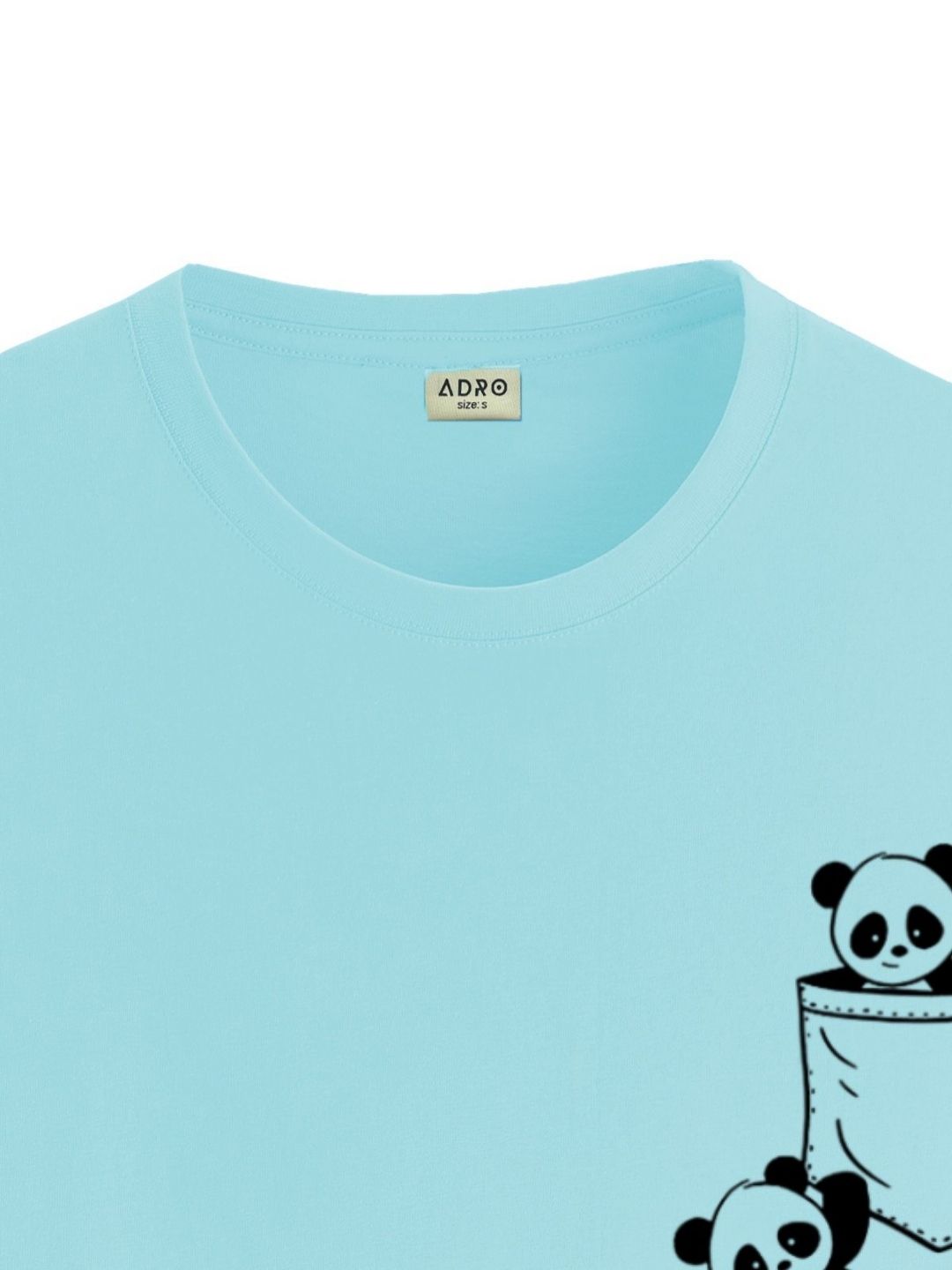 ADRO Men Typography Printed Extended Sleeves Applique T-shirt