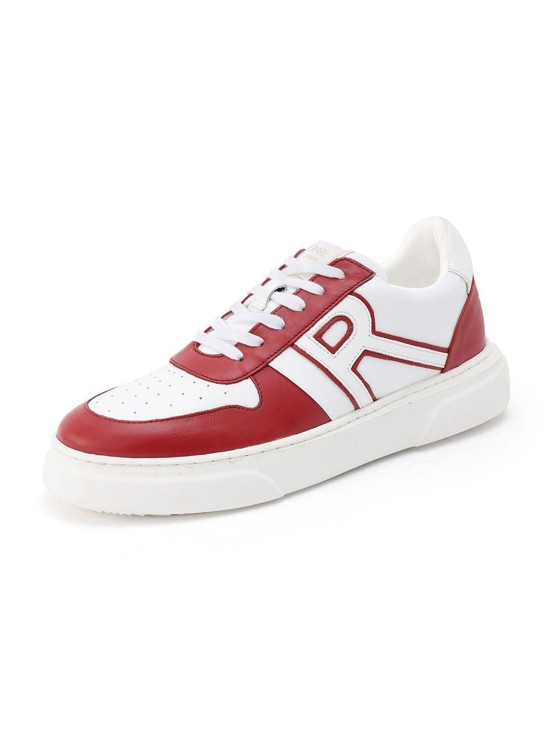 RARE RABBIT Men Cygnus Pro Colourblocked Leather Sneakers