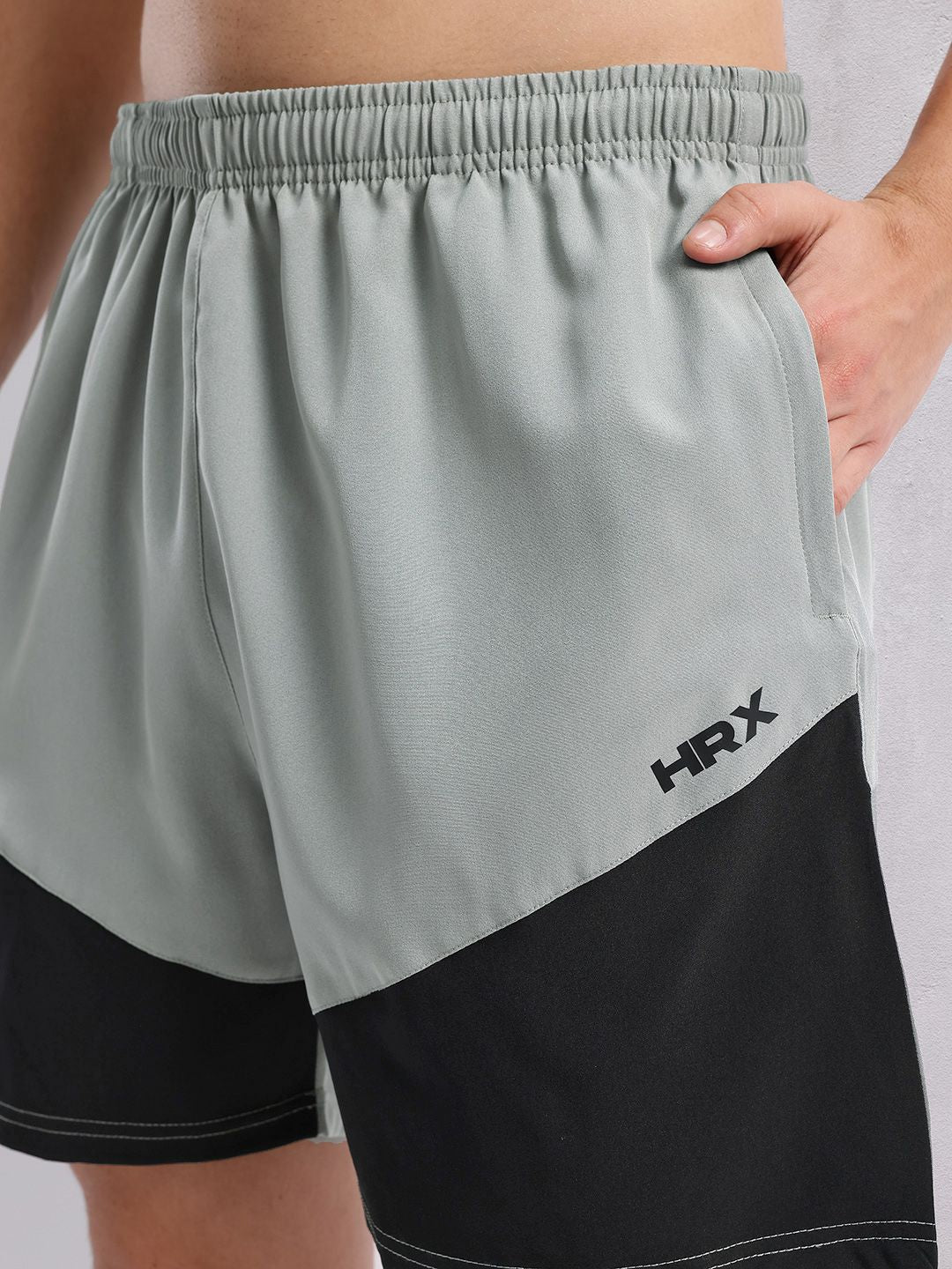 HRX by Hrithik Roshan Men Colourblocked Running Shorts