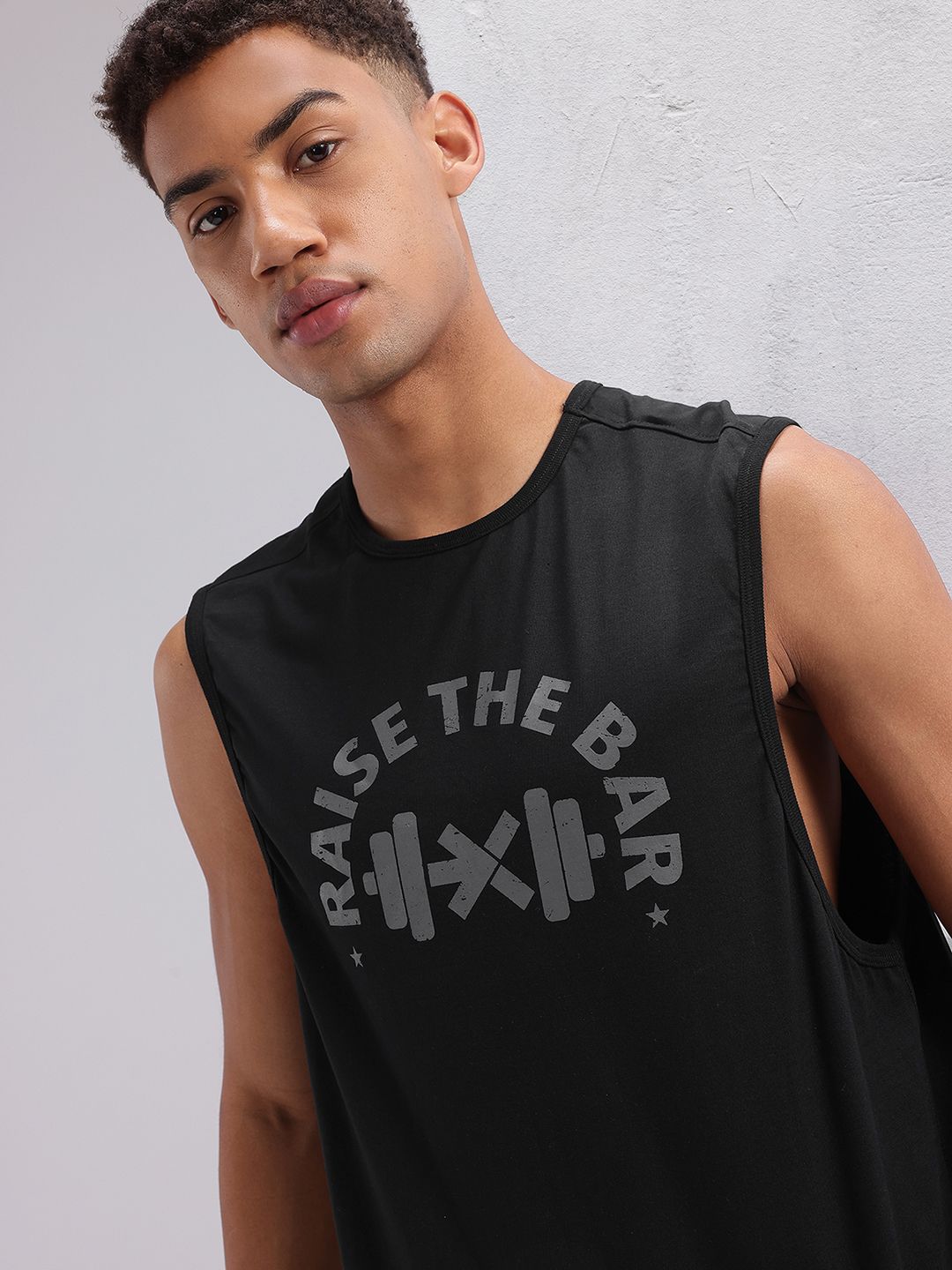 HRX by Hrithik Roshan Typography Printed Training T-shirt