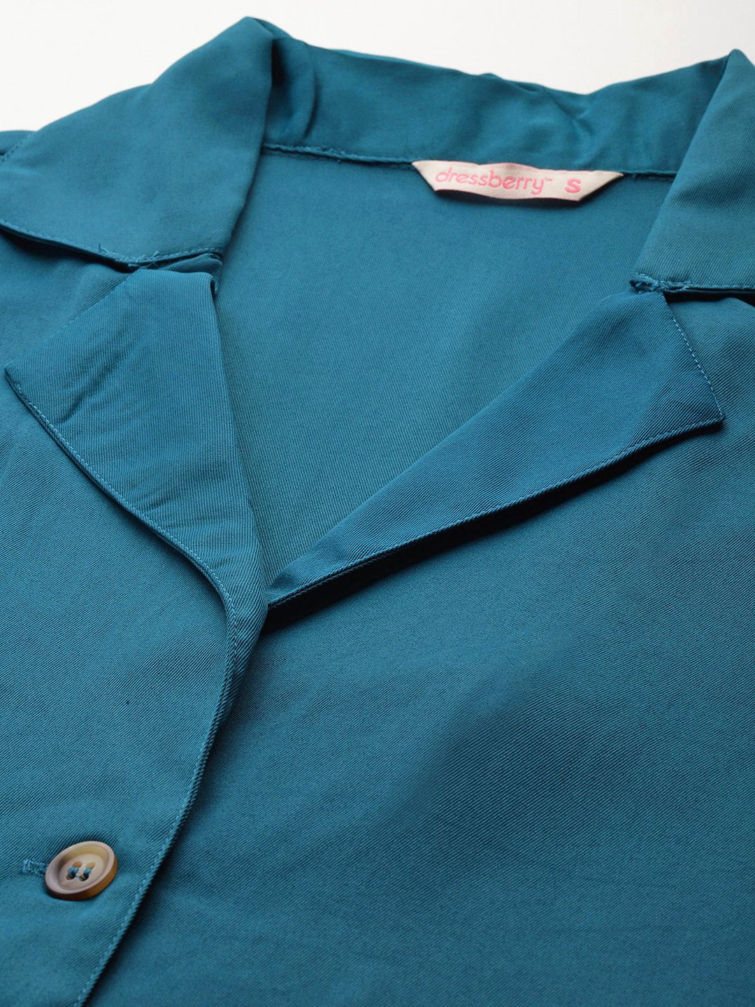 DressBerry Lapel Collar Blazer-Style Co-ords