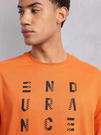 HRX by Hrithik Roshan Typography Printed Training T-shirt