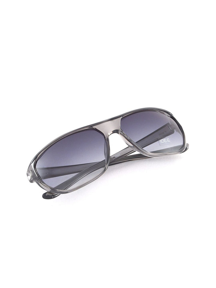 IDEE Men Rectangle Sunglasses with UV Protected Lens IDS3021C6SG