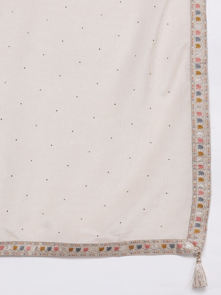 Libas Women Ethnic Motifs Regular Kurta with Trousers & Dupatta