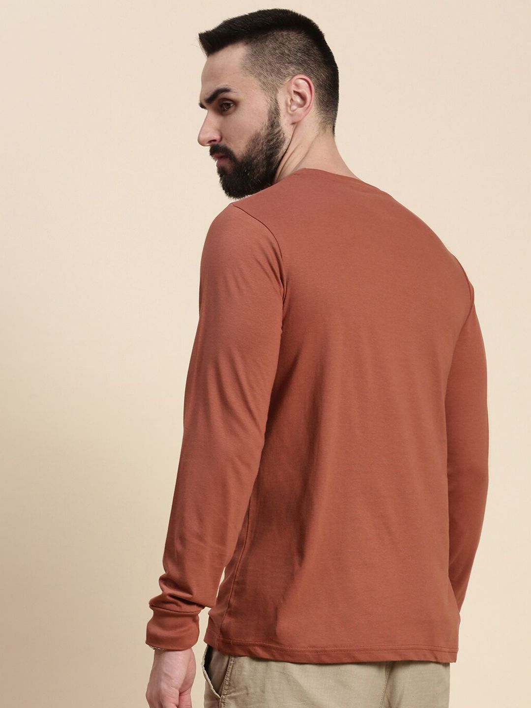DILLINGER Typography Printed Round Neck Pure Cotton T-shirt