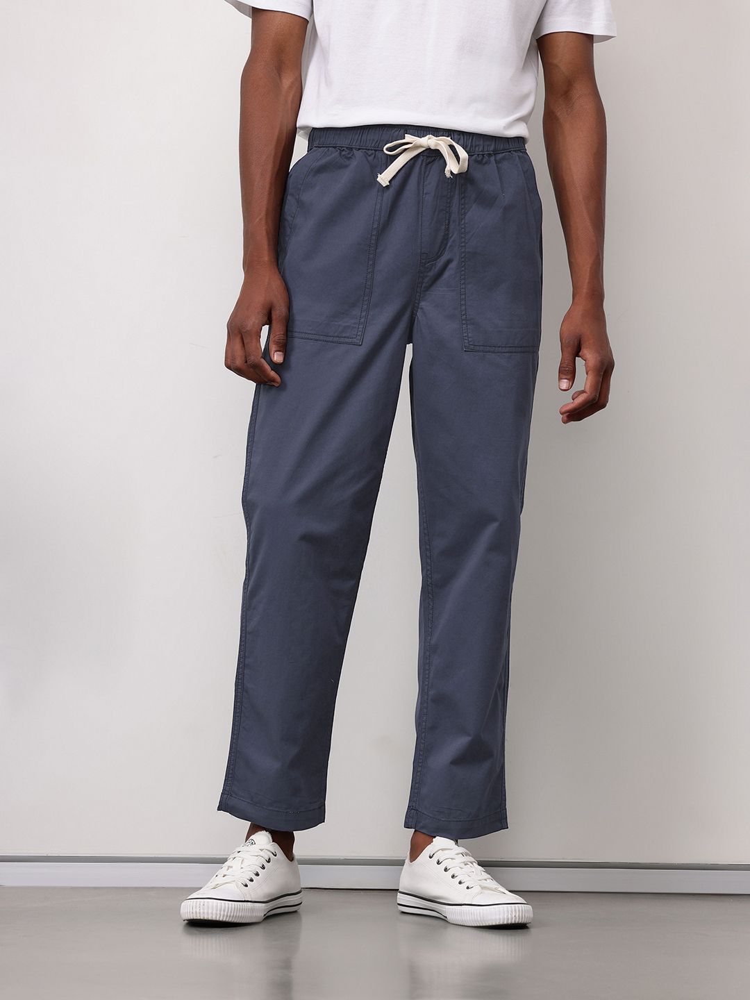 ether Men Regular Fit Trousers