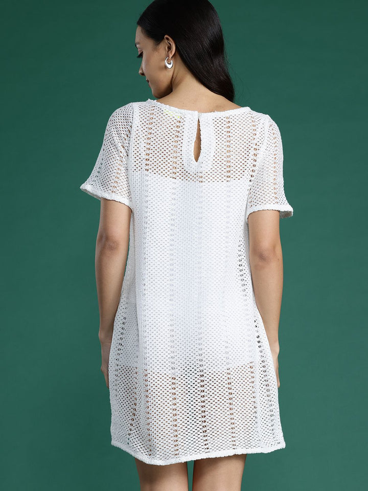 DressBerry Crochet Mini Dress