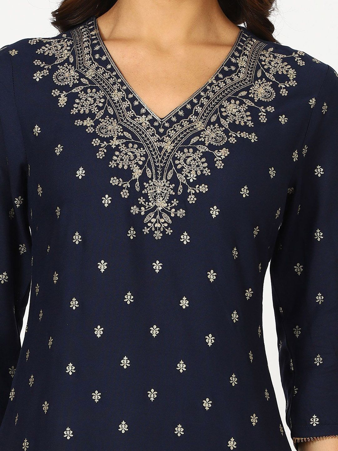 W Women Floral Kurta