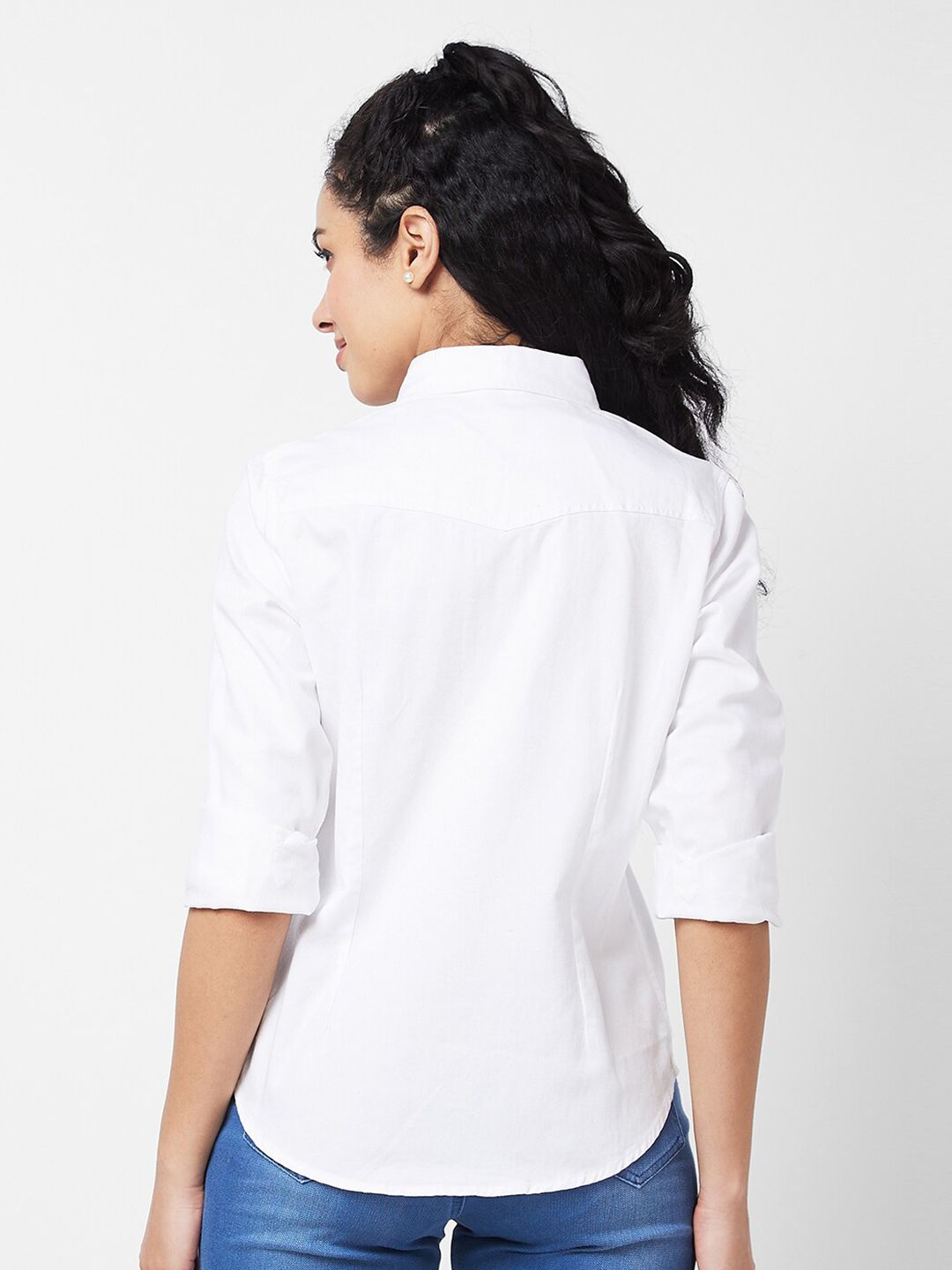 SPYKAR Women Opaque Casual Shirt
