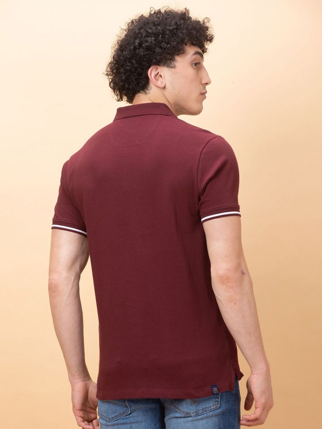 Being Human Men Polo Collar T-shirt